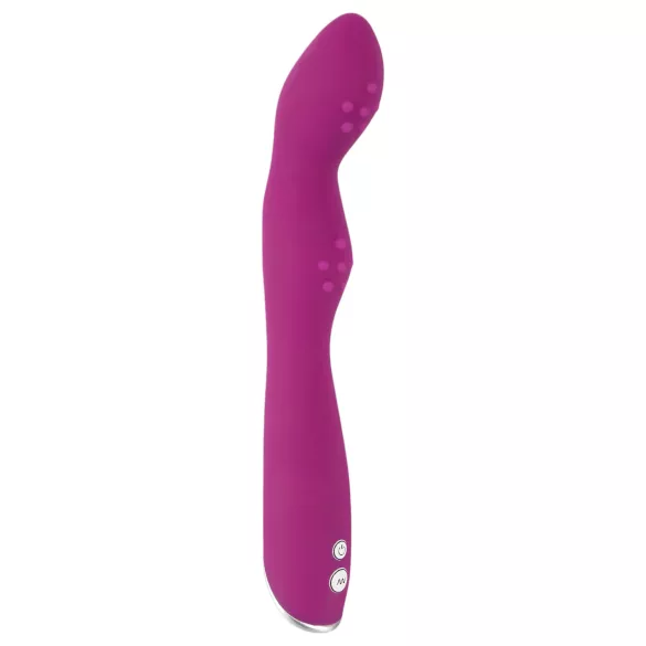 SMILE - vibrator för G-punkt och A-punkt - flexibel - rosa