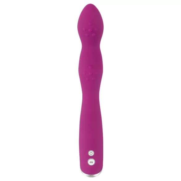 SMILE - vibrator för G-punkt och A-punkt - flexibel - rosa