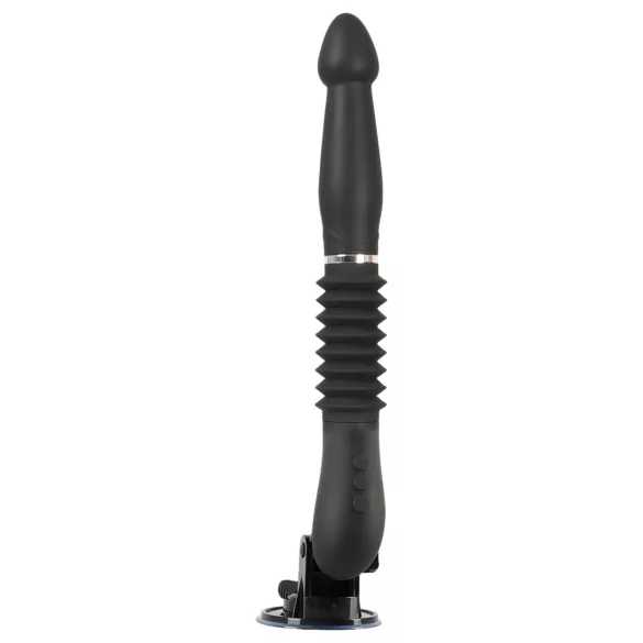 You2Toys - sexmaskin med fjärrkontroll - uppladdningsbar vibrator svart