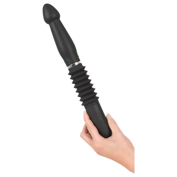 You2Toys - sexmaskin med fjärrkontroll - uppladdningsbar vibrator svart