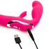 Happyrabbit - strapless strap-on vibrator - vibrator rosa