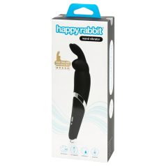   Happyrabbit - wand vibrator - uppladdningsbar massagestav - svart