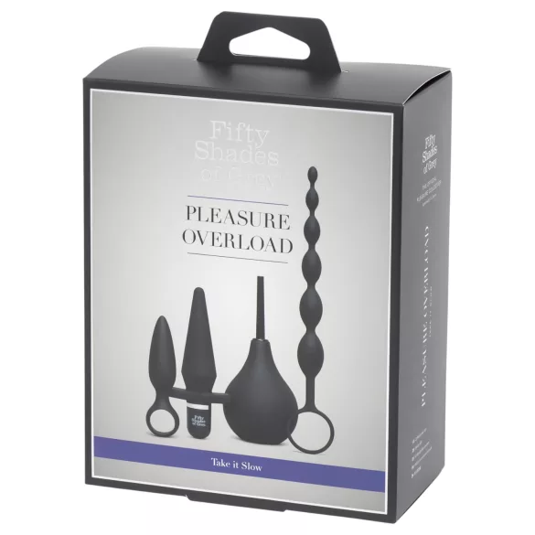Fifty Shades of Grey - analset 4-i-1 - svart