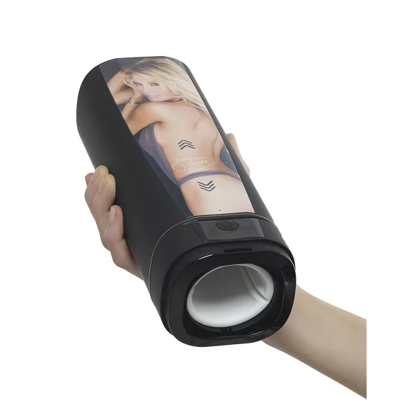 Kiiroo Onyx+ Jessica Drake - interaktiv masturbator - svart