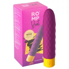   ROMP Beat - vibratorstav uppladdningsbar vattentät silikon lila