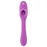 You2Toys - vibrator med två funktioner - uppladdningsbar 2i1 - lila