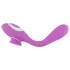 You2Toys - vibrator med två funktioner - uppladdningsbar 2i1 - lila