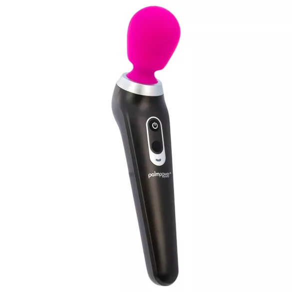 PalmPower Extreme - wand vibrator med batteri - rosa/svart