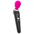 PalmPower Extreme - wand vibrator med batteri - rosa/svart