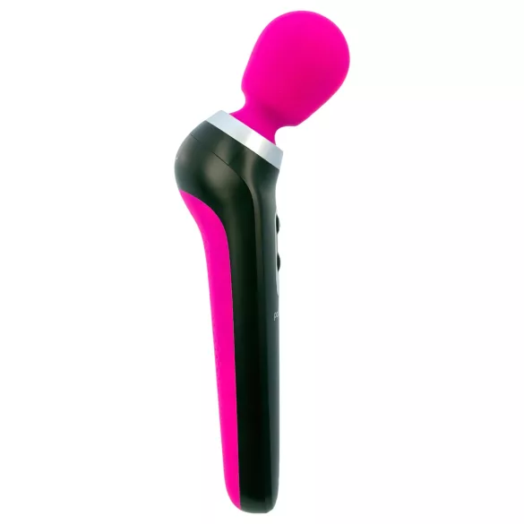 PalmPower Extreme - wand vibrator med batteri - rosa/svart