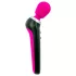 PalmPower Extreme - wand vibrator med batteri - rosa/svart