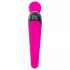 PalmPower Extreme - wand vibrator med batteri - rosa/svart