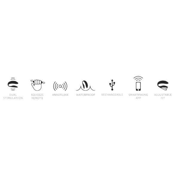 We-Vibe Chorus - uppladdningsbar smart parvibrator (rosa)