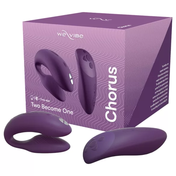 We-Vibe Chorus - App-styrd parvibrator (lila)