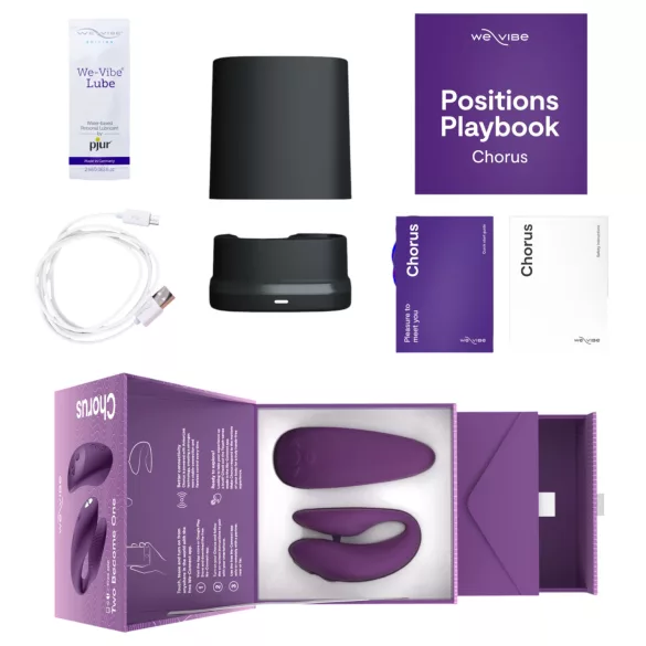 We-Vibe Chorus - App-styrd parvibrator (lila)