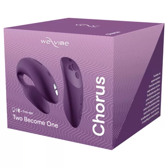 We-Vibe Chorus - App-styrd parvibrator (lila)