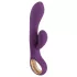 You2Toys - rabbitvibrator med klitorisstimulans - uppladdningsbar - lila