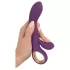 You2Toys - rabbitvibrator med klitorisstimulans - uppladdningsbar - lila