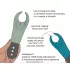 Fun Factory Manta - penissleeve-vibrator (svart)