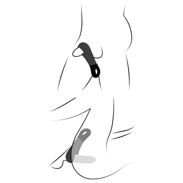 Fun Factory Manta - penissleeve-vibrator (svart)