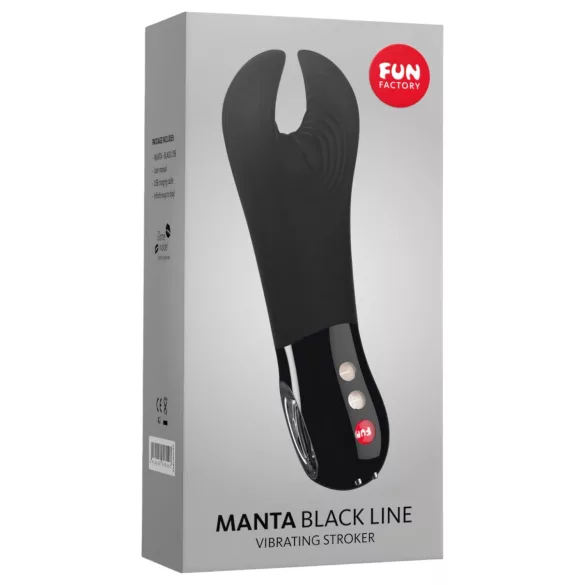 Fun Factory Manta - penissleeve-vibrator (svart)