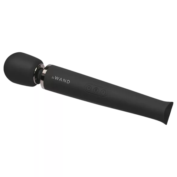 Le Wand Petite - exklusiv, uppladdningsbar massagevibrator (svart)