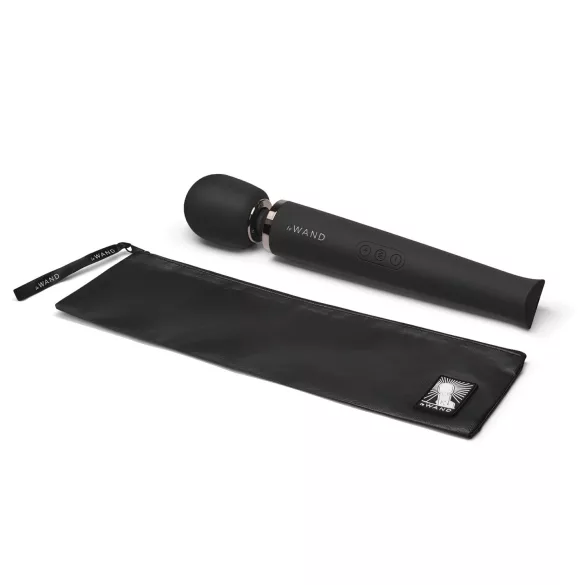 Le Wand Petite - exklusiv, uppladdningsbar massagevibrator (svart)