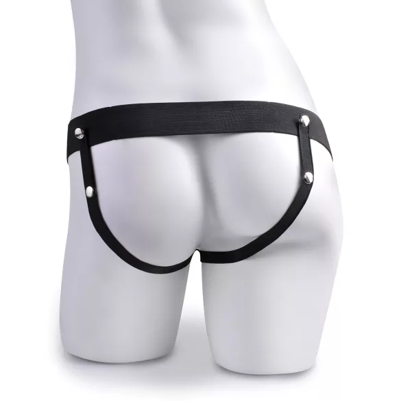 Pipedream - Fetish Strap-On 6 - påspänningsbar, ihålig vibrator (hudfärgad)