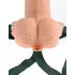 Pipedream - Fetish Strap-On 6 - påspänningsbar, ihålig vibrator (hudfärgad)