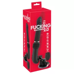   You2Toys - stötande vibrator med fjärrkontroll - uppladdningsbar - svart