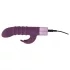 Rabbit Vibe - rabbit vibrator med klitorisstimulator - uppladdningsbar lila