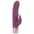 Rabbit Vibe - rabbit vibrator med klitorisstimulator - uppladdningsbar lila