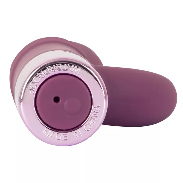 Rabbit Vibe - rabbit vibrator med klitorisstimulator - uppladdningsbar lila