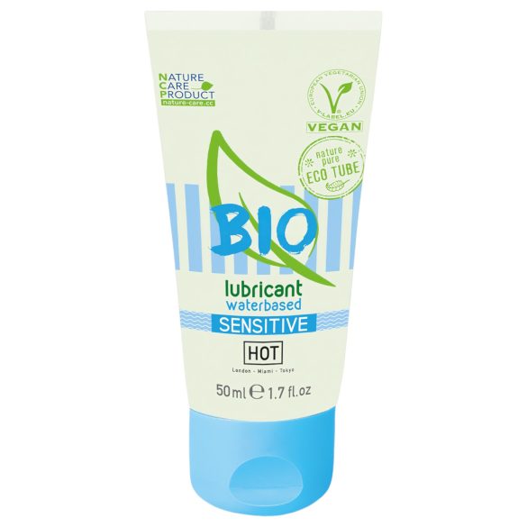 HOT Bio Sensitive - Vegansk vattenbaserad glidmedel (50 ml)