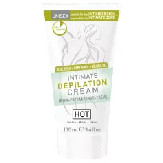  HOT Intimate - intim hårborttagningskräm med spatel - 100ml