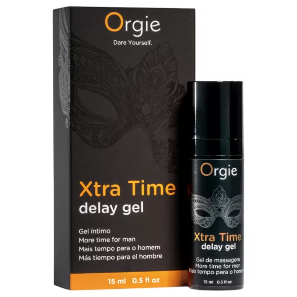 Orgie Xtra Time - fördröjningsgel för män - 15ml