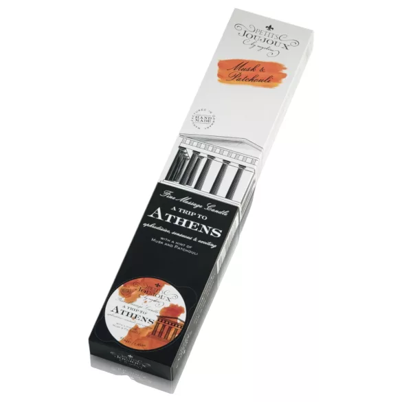 Petits Joujoux Athens - massage­ljus - myskparfym (5 × 43 ml)