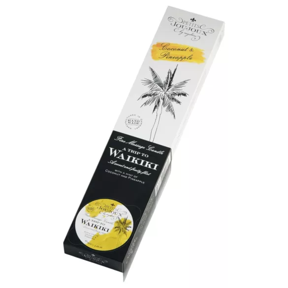 Petits Joujoux - massage ljus - kokos ananas doft - 5x43ml