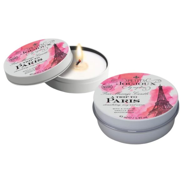 Petits Joujoux - massageolja ljus - vanilj sandelträ - 43ml