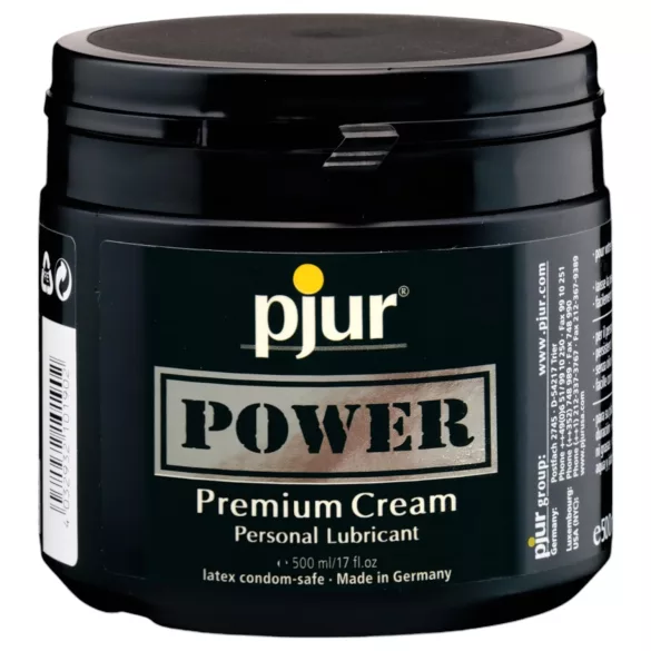 Pjur Power - glidkräm - premium formula - 500ml