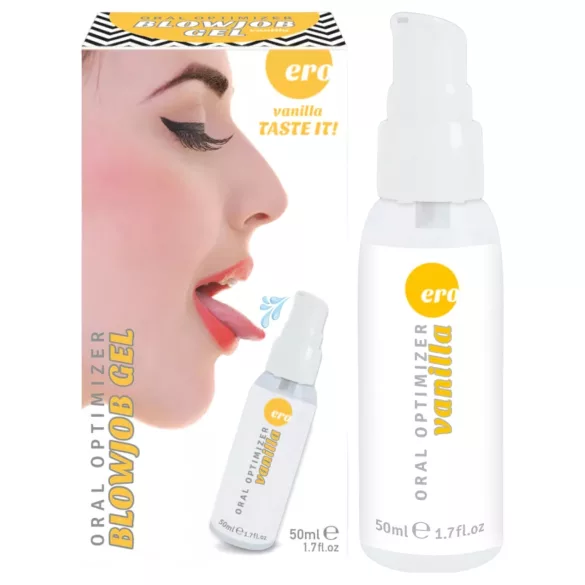 HOT - Blowjob Gel - oralt glidmedel - vanilj (50 ml)