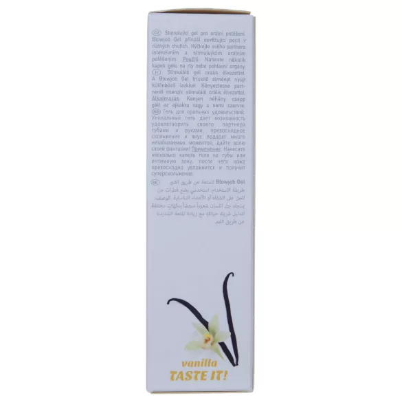 HOT - Blowjob Gel - oralt glidmedel - vanilj (50 ml)