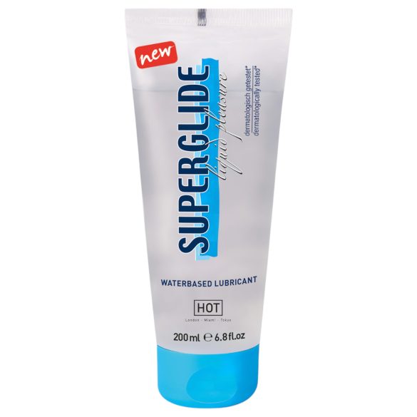 HOT Superglide - vattenbaserat glidmedel - 200ml