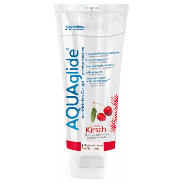 AQUAglide - glidmedel vattenbaserat - körsbärssmak - 100ml