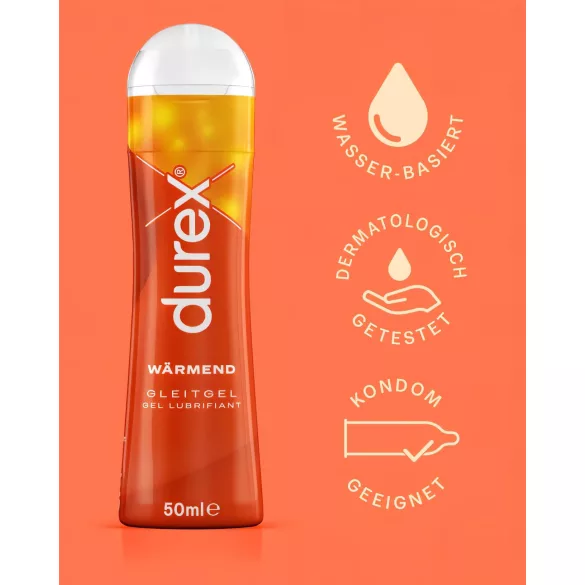 Durex - glidmedel med värmande effekt - 50ml