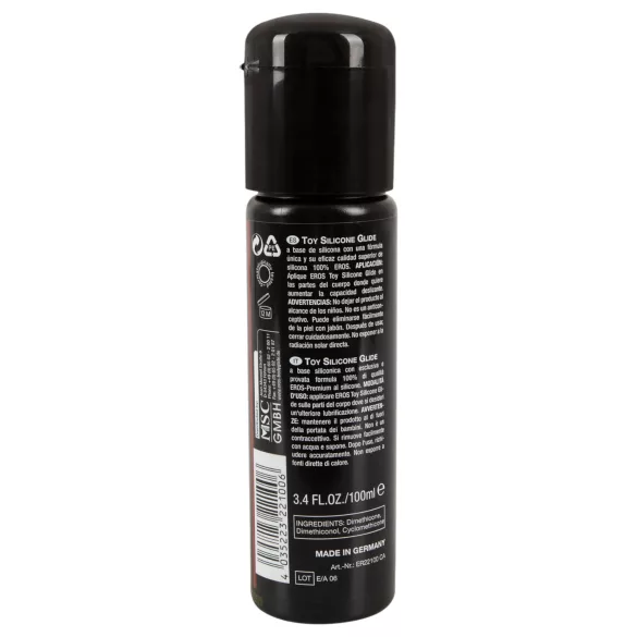 EROS silikonbaserat glidmedel - för sexleksaker (100 ml)