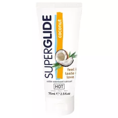 HOT Superglide - ätbar glidmedel kokos - 75ml