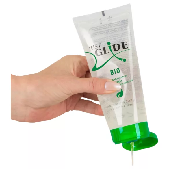 Just Glide Bio - veganskt glidmedel på vattenbas (50 ml) - 200ml