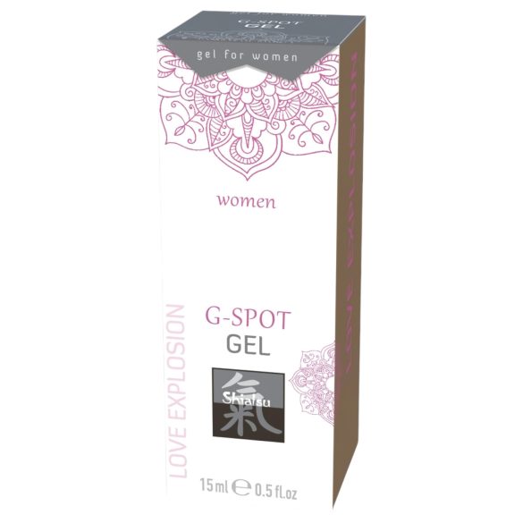 HOT Shiatsu - G-punkt gel - Stimulerande intimgel - 15ml