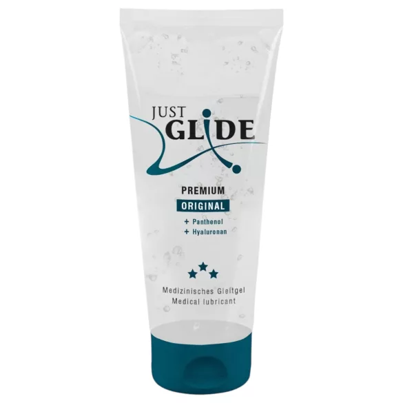 Just Glide Premium Original - vattenbaserat glidmedel - vegansk - 200ml